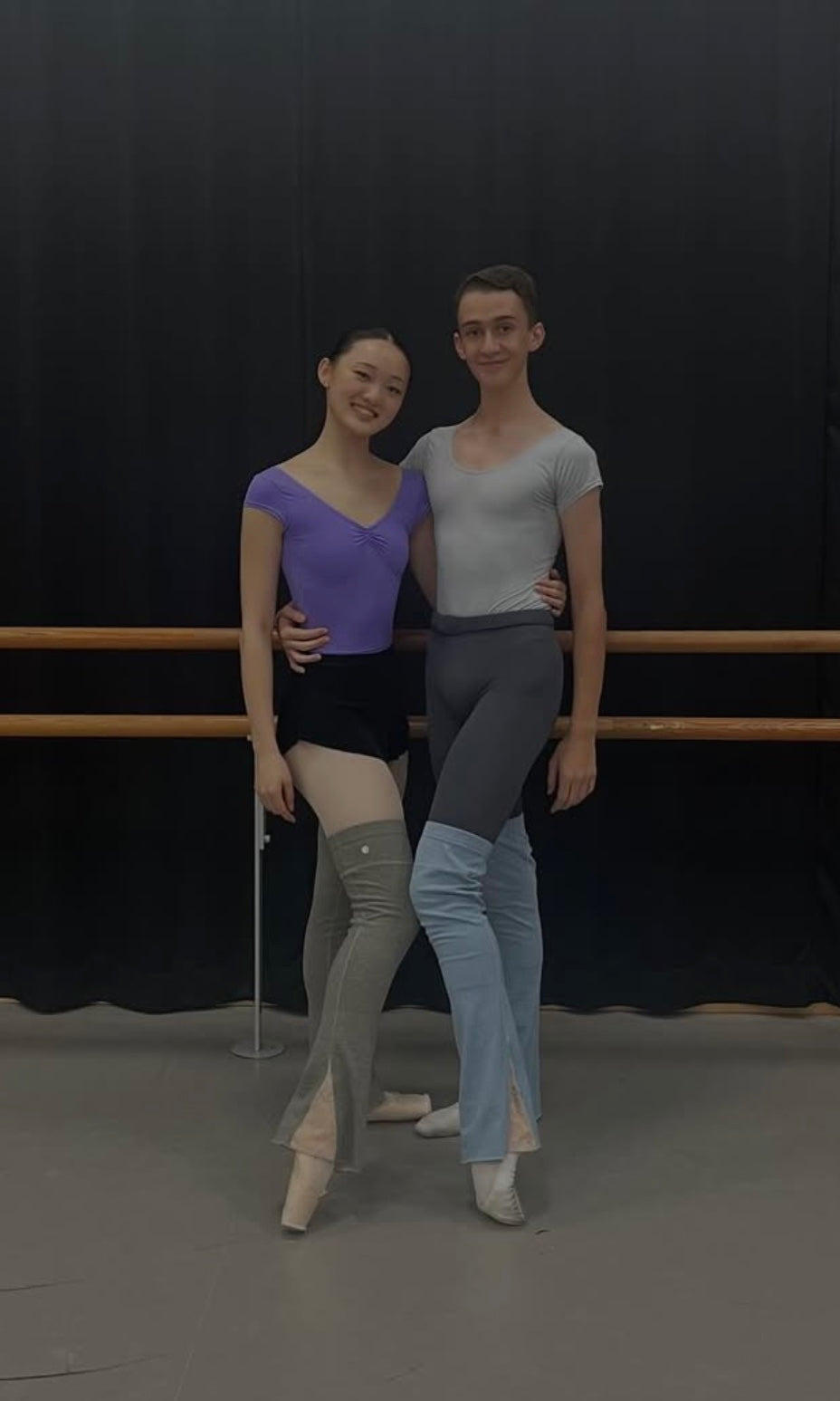 Fla Balletique™ Ballet Leg Warmers(Rehearsal Ash)