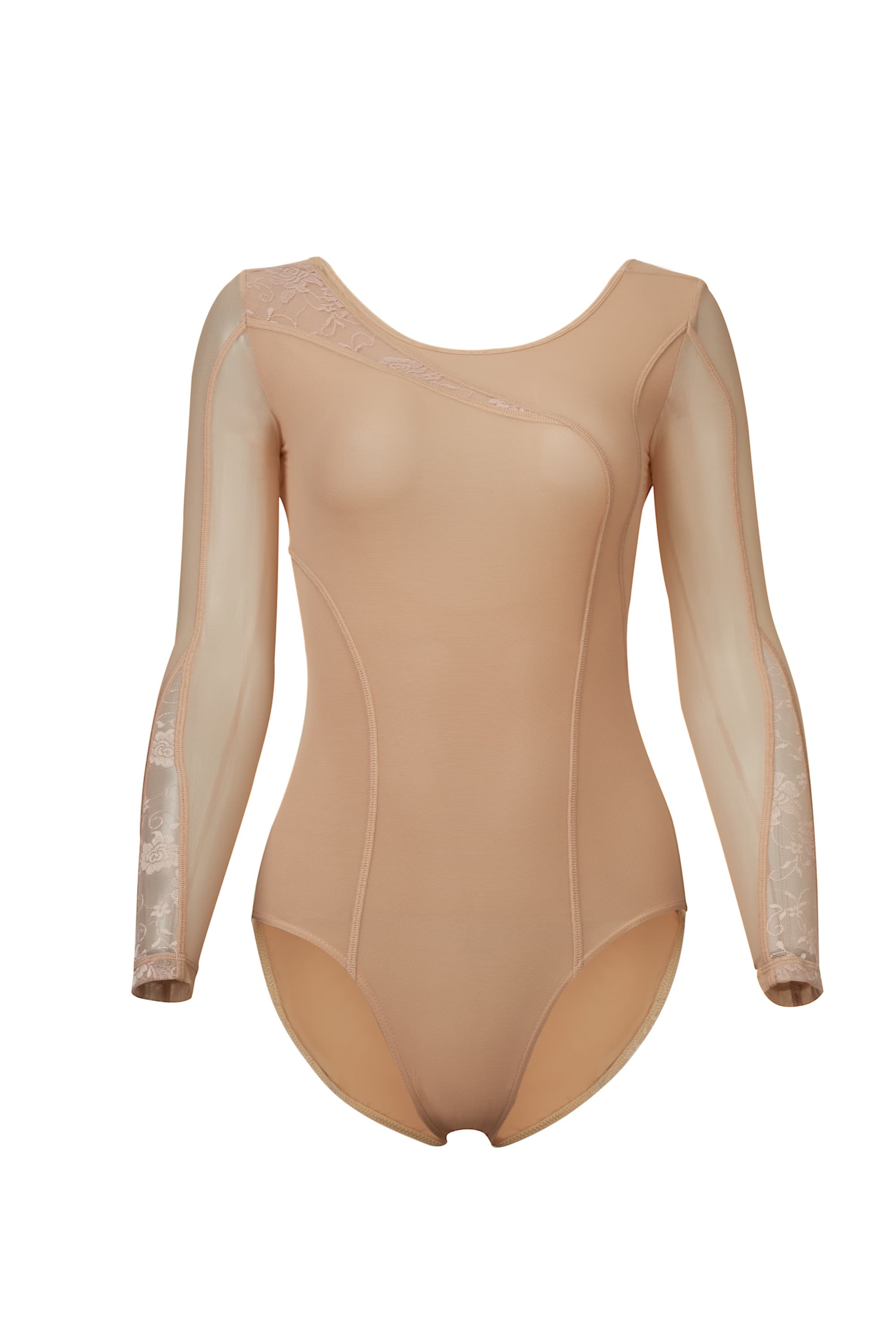 Fla Ballet LaceFlex™ Leotard – Sustainable Stretch Lace Bodysuit for S