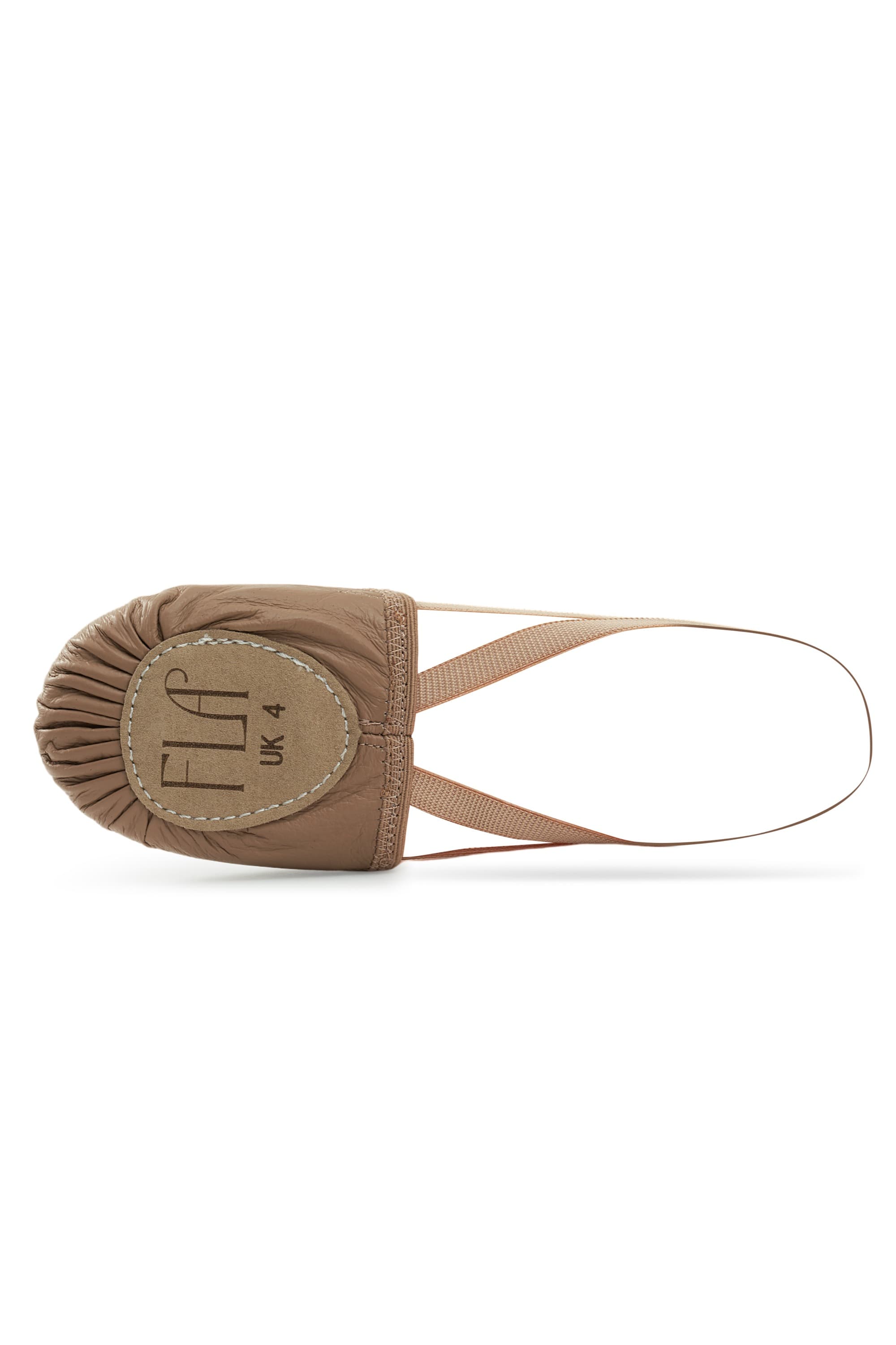 Fla Leather Half-Sole Ballet Shoes
