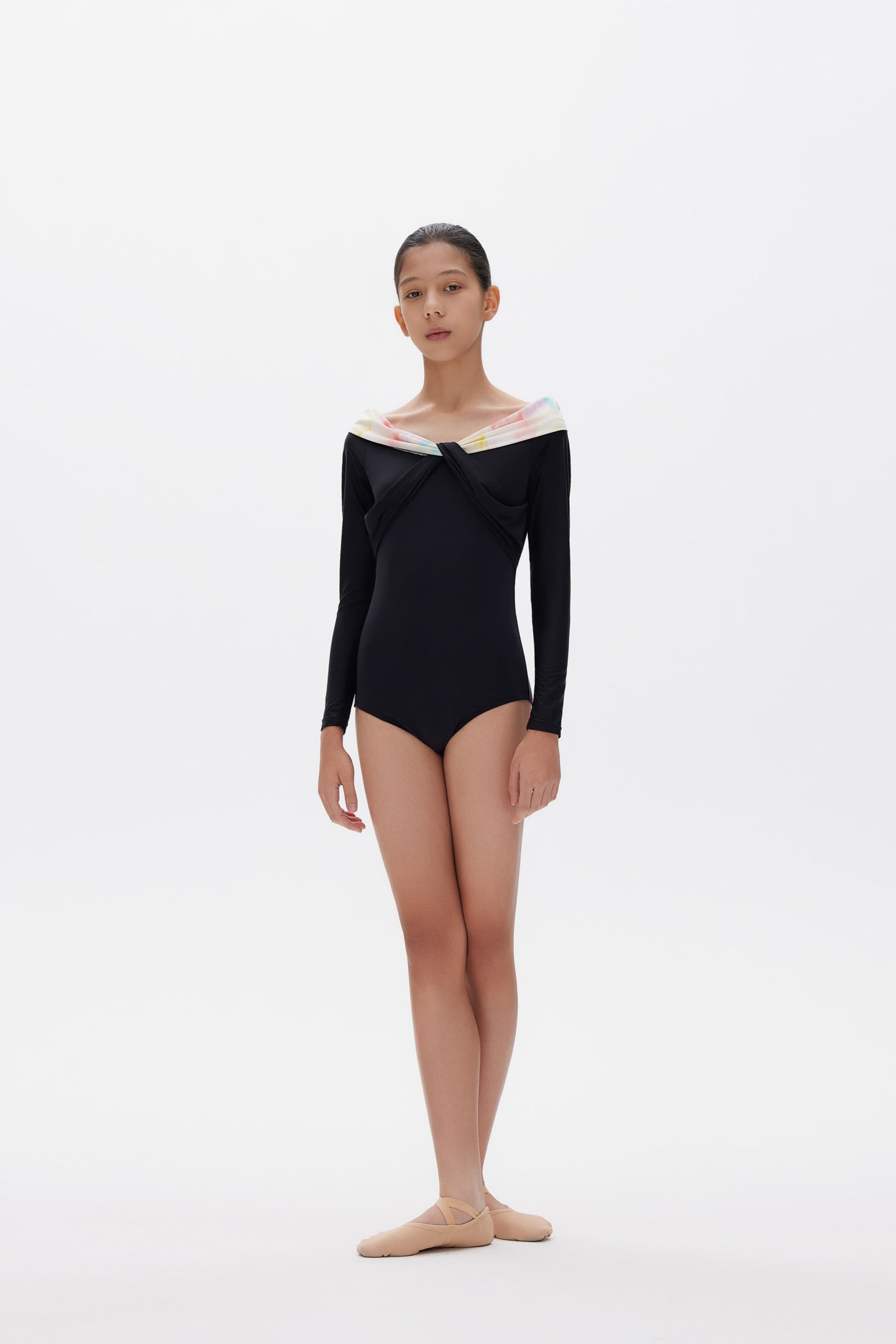 FLa StretchAir Long-Sleeve Leotard1